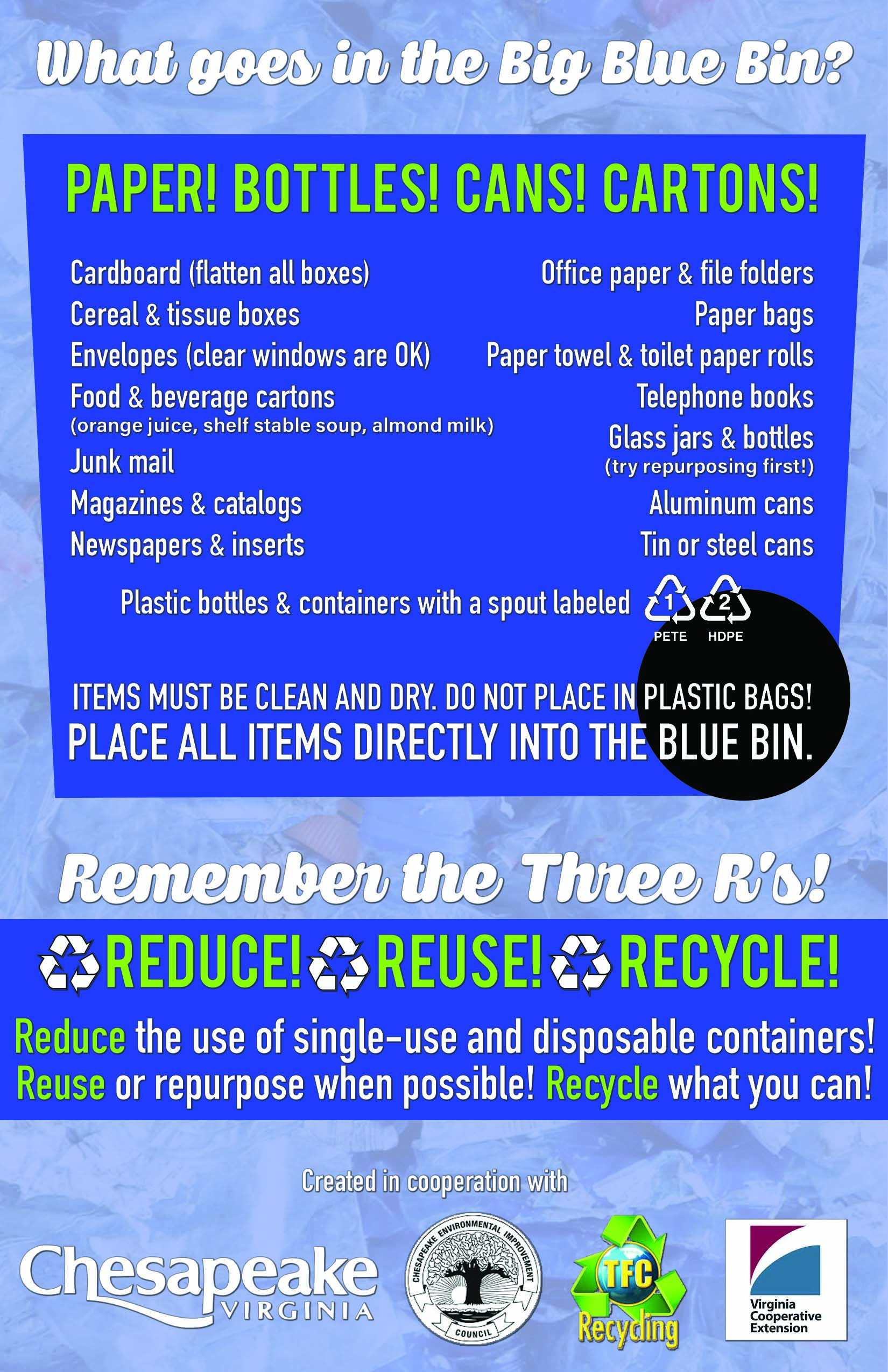 CEIC Recycling Flyer Side 1a